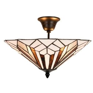 Stropní svítidlo Tiffany Shields - Ø 40*28 cm E14/max. 2x40 Watt 5LL-5896 obraz