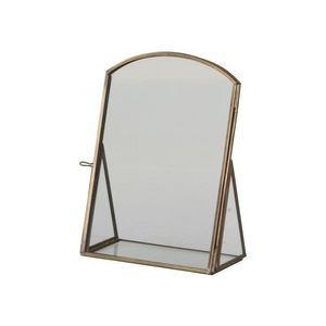 Fotorámeček s mosazným antik kovovým rámem Pearl - 13*6*18 / 13*18 cm 22021113 (22211-13) obraz