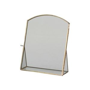 Fotorámeček s mosazným antik kovovým rámem Pearl - 20*7*25/ 20*25 cm 22021213 (22212-13) obraz