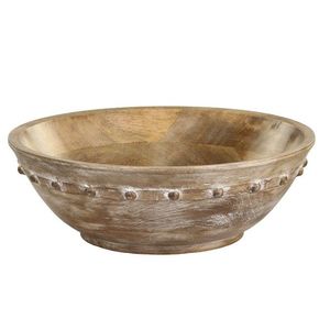 Dřevěná servírovací mísa z mangového dřeva Tours Bowl - Ø 30*9 cm / 3, 5L 61079100 obraz