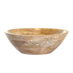 Dřevěná servírovací mísa z mangového dřeva Tours Bowl - Ø 30*10 cm 61080400 obraz