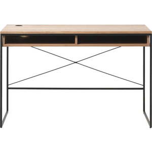 Pracovní stůl s deskou v dubovém dekoru 60x120 cm Rivoli – Unique Furniture obraz