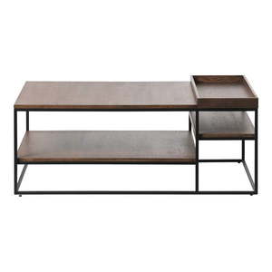 Hnědý konferenční stolek 70x120 cm Rivoli – Unique Furniture obraz