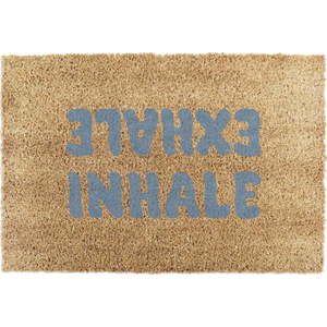 Rohožka z kokosového vlákna 60x90 cm Inhale Exhale – Artsy Doormats obraz