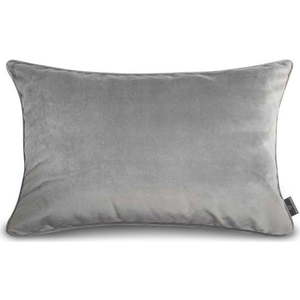 Šedý povlak na polštář WeLoveBeds Silver, 40 x 60 cm obraz