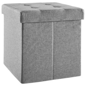 Carryhome SEDACÍ BOX, textil, kompozitní dřevo, 38/38/38 cm obraz