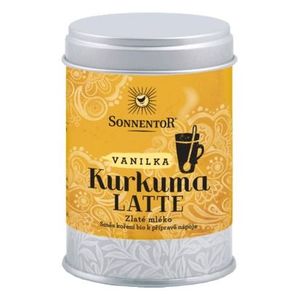 Kurkuma Latte, bio vanilka obraz