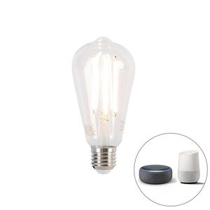 Chytrá E27 stmívací až teplá LED lampa ST64 7W 806 lm 1800-3000K obraz