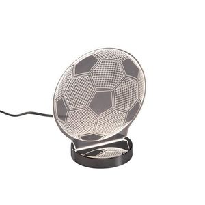 Neonová stolní lampa transparentní vč. LED stmívatelná do teplého světla - Soccer obraz