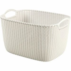 Curver Úložný box Knit 19 l, krémová obraz