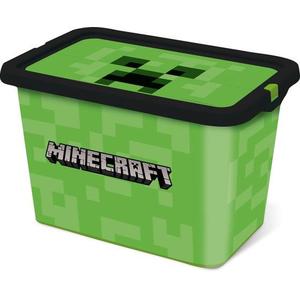 STOR Plastový úložný box s víkem Minecraft 7l obraz