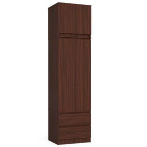 Ak furniture Šatní skříň s nástavcem STAR 60 cm wenge obraz