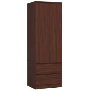 Ak furniture Šatní skříň Star 60 cm wenge obraz