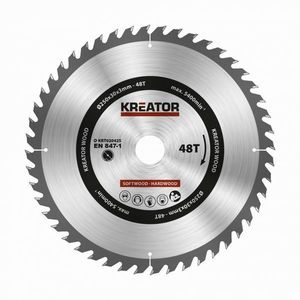 KRT020425 - Pilový kotouč na dřevo 250mm, 48T KREATOR KRT020425 obraz