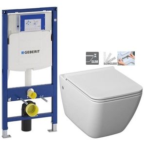 GEBERIT Duofix bez tlačítka + WC JIKA PURE + SEDÁTKO SLOWCLOSE 111.300.00.5 PU2 obraz