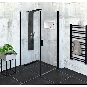 POLYSAN ZOOM BLACK obdélníkový sprchový kout 800x900 L/P varianta ZL1280BZL3290B obraz