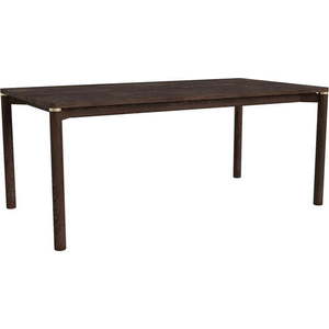 Hnědý rozkládací jídelní stůl 95x180 cm Arun – Unique Furniture obraz