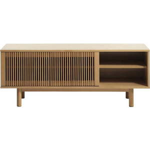 TV stolek v dekoru dubu v přírodní barvě 143x55 cm Tiber – Unique Furniture obraz