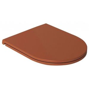 ISVEA INFINITY WC sedátko, SLIM, Soft Close, Easy Take, terracotta 40KF0548I-S obraz