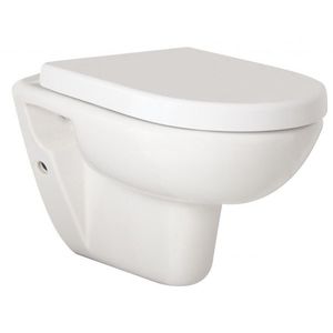 HOPA Závěsné WC COMPACT WC sedátko Sedátko DUROPLAST soft close OLKGKO04DAK00+OLKGYM00DRP54 obraz