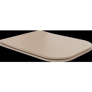 MEXEN Teo WC sedátko Soft Close slim, duroplast, cappuccino mat 39840064 obraz