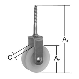 Kladka 90 x 30 x 6 mm zn 1 ks obraz