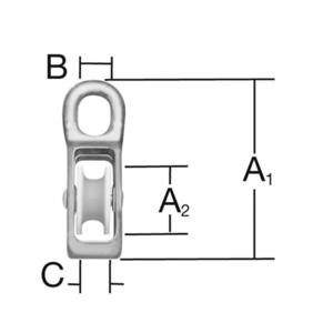 Kladka do 7 mm zn 1 ks obraz