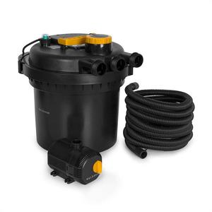 Waldbeck Aquaklar, set tlakového filtru do jezírka, 11W UV-C čistič, 35W pumpa, 5 m hadice obraz