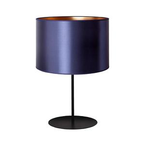 - Stolní lampa CANNES 1xE14/15W/230V 20 cm modrá/měděná/černá obraz