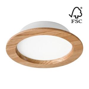 LED Podhledové svítidlo WOODY SPOT LED/16, 5W/230V 4000K dub ø 18, 5 cm obraz