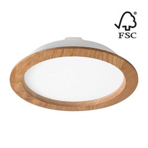 LED Podhledové svítidlo WOODY SPOT LED/23, 5W/230V 4000K dub ø 23, 5 cm obraz