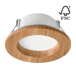 LED Podhledové svítidlo WOODY SPOT LED/5, 5W/230V 4000K dub ø 10 cm obraz