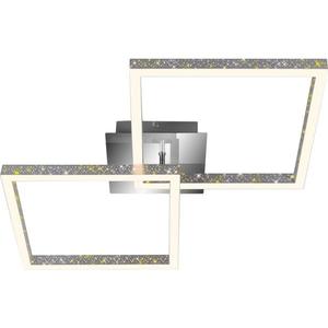 Briloner Briloner 3751-019 - LED Stmívatelné stropní svítidlo FRAME LED/20W/230V chrom obraz