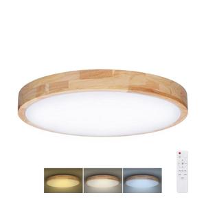 WO8009- LED Stm. svítidlo SOLID OAK LED/48W/230V 3000-6500K pr. 39 cm+DO obraz