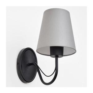 Nástěnná lampa MALBO 1xE27/60W/230V šedá/černá obraz