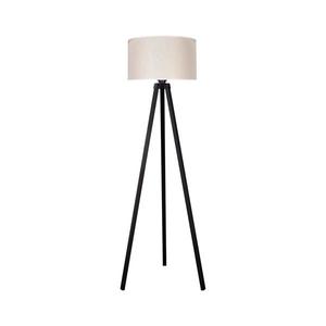 - Stojací lampa 1xE27/60W/230V krémová/wenge obraz