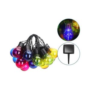 B.V. - LED Solární řetěz 20xLED/5, 8m IP44 multicolor obraz