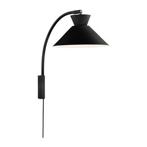 Nordlux Nordlux - Nástěnná lampa DIAL 1xE27/40W/230V černá obraz