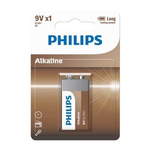 Philips Baterie 9 V Entry Alkaline, 1 ks obraz