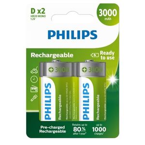 Philips Nabíjecí baterie D 1, 2 V obraz