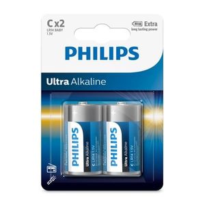 Philips Baterie C 1, 5 V Ultra Alkaline obraz