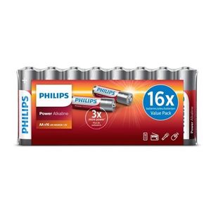 Philips Baterie AA 1, 5 V Power Alkaline, 16 ks obraz