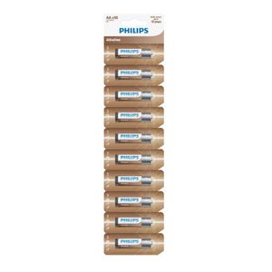 Philips Baterie AA Entry Alkaline, 10 ks obraz