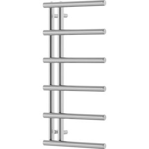 MEXEN Jukon otopný žebřík/radiátor 988 x 500 mm, 364 W, chrom (W116-0988-500-00-01) 2. jakost obraz