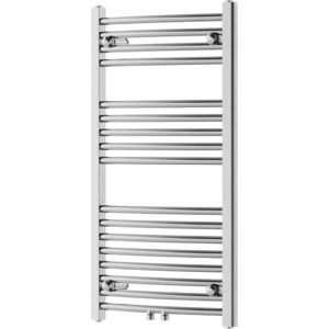 MEXEN Ares otopný žebřík/radiátor 900 x 500 mm, 372 W, chrom W102-0900-500-00-01 obraz