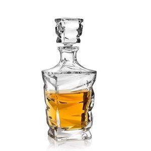 Crystal Bohemia ZIG ZAG karafa na whisky 0, 75 l obraz