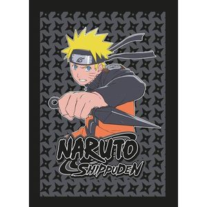 Faro Dětská fleecová deka POLAR NARUTO 100x140 cm černá obraz