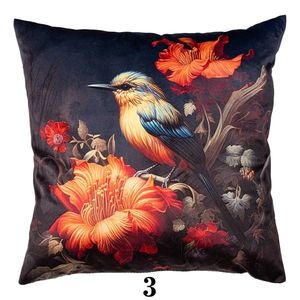 Faro Povlak na polštář DRUK BIRD ROMANTIC 40x40 cm vícebarevný obraz