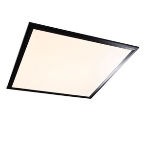 Modern LED paneel zwart 44, 5x44, 5 cm incl. LED dim to warm - Akkie obraz