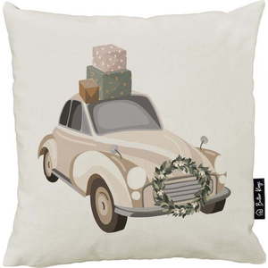 Povlak na polštář s vánočním motivem 45x45 cm Festive Car – Butter Kings obraz